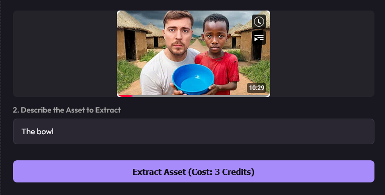 Object Extraction Example 1