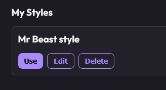 Style Profile Example 3